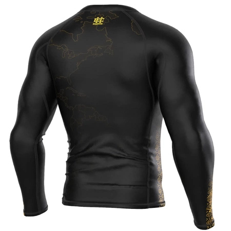 Longsleeve Rashguard EXTREME HOBBY PODRÓŻE WOJOWNIKA czarny