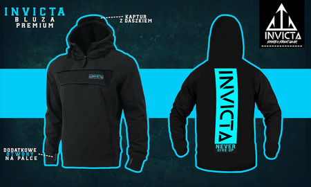 Bluza INVICTA NGU kaptur czarna