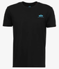 T-shirt ALPHA INDUSTRIES SMALL LOGO czarno-niebieski (black blue) 188505 93