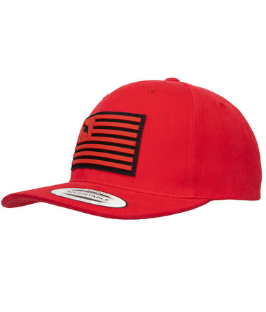 Czapka PIT BULL SNAPBACK USA czerwona