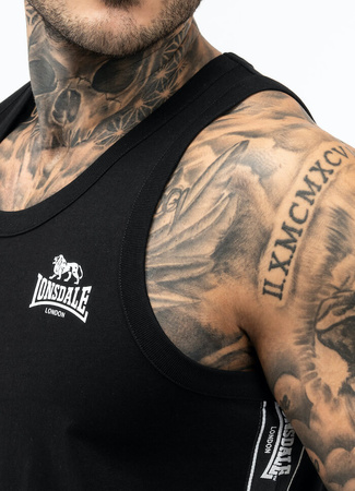 Tank Top LONSDALE CLOUSTA czarny