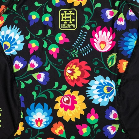 Longsleeve rashguard damski EXTREME HOBBY FOLK 2 czarny