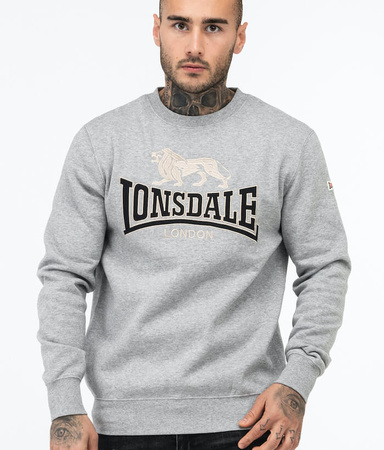 Bluza LONSDALE LAWINS szara prosta