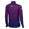 Bluza biegowa damska EXTREME HOBBY CALEIDOSCOPE  fioletowy