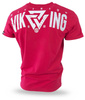 T-shirt DOBERMANS VALKNUT TS251 czerwony