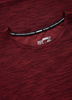 T-shirt PIT BULL SMALL LOGO CASUAL SPORT bordowy (burgundy melange)