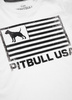 T-shirt dziecięcy PIT BULL USA JUNIOR biały