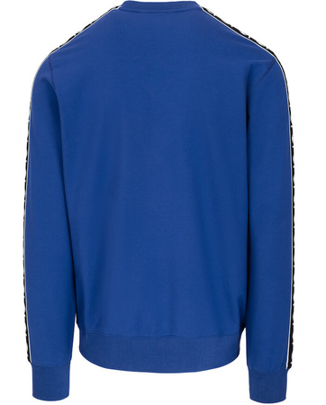 Bluza PIT BULL Tricot Terry TAPE NUGGET niebieska (electric blue) prosta
