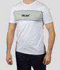 T-shirt ENCLAVA BLOCK STRIPE 3D biały