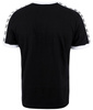 T-shirt PRETORIAN STRIPE czarny