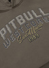 Bluza PIT BULL WASHED SANTA MUERTE major olive kaptur