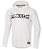 Longsleeve PIT BULL SPANDEX MERCADO HILLTOP z kapturem biały