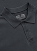 POLO PIT BULL Denim Washed Pique SMALL LOGO dark graphite