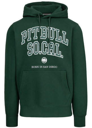 Bluza PIT BULL SO CAL hunter green kaptur