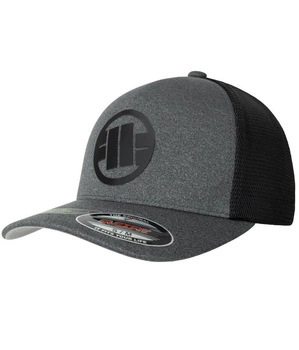 Czapka PIT BULL FULL CAP MESH LOGO szara