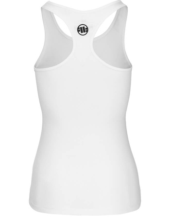 Damski Tank top PIT BULL Slim Fit R WMN biały