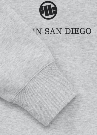 Bluza PIT BULL SO CAL szara prosta