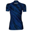 Short sleeve rashguard damski EXTREME HOBBY SHADOW niebieski