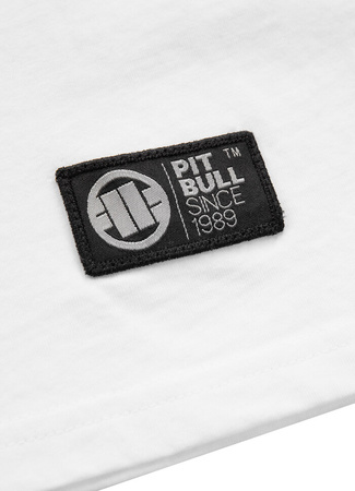 T-shirt PIT BULL CITY OF DOGS biały