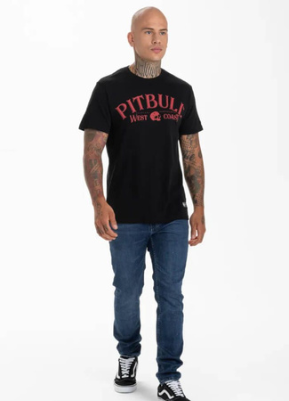 T-shirt PIT BULL Garment Washed SAN DIEGO 89 210 czarny