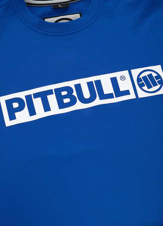Bluza PIT BULL HILLTOP TERRY niebieska prosta