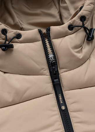 Damska kurtka PIT BULL VISTA WMN beżowa (dark sand)