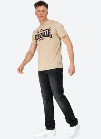 T-shirt LONSDALE COTHA beżowy