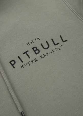 Bluza PIT BULL WASHED MT FUJI grey harbour rozpinana