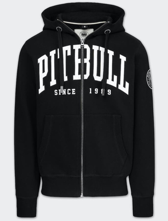Bluza PIT BULL NORTON czarna rozpinana