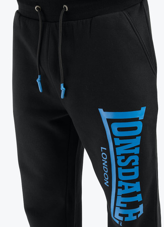 Bluza LONSDALE CHATSWORTH czarna kaptur