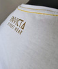 T-shirt INVICTA GOLD biały