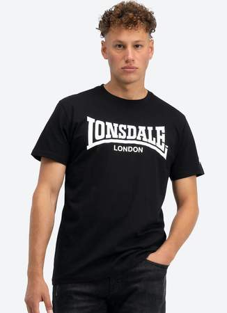 T-shirt Lonsdale PIDDINGHOE czarny - dwupak