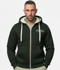 Bluza/kożuch PIT BULL RUFFIN DETROIT dark green rozpinana