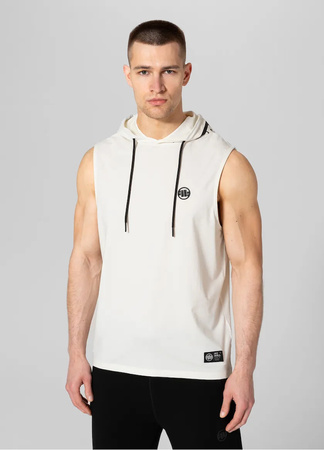 Tank top z kapturem PIT BULL SPANDEX MERCADO HILLTOP biały