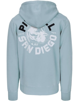 Bluza PIT BULL WASHED DOG SD light blue kaptur