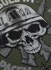 T-shirt PIT BULL PARA BELLUM old green