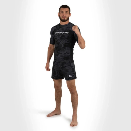 Short sleeve rashguard EXTREME HOBBY HAVOC czarny