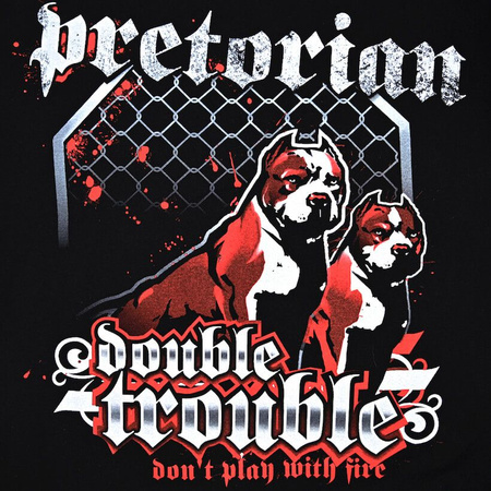 Bluza PRETORIAN DOUBLE TROUBLE prosta czarna