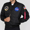 Kurtka ALPHA INDUSTRIES MA-1 VF NASA czarna 166107 03