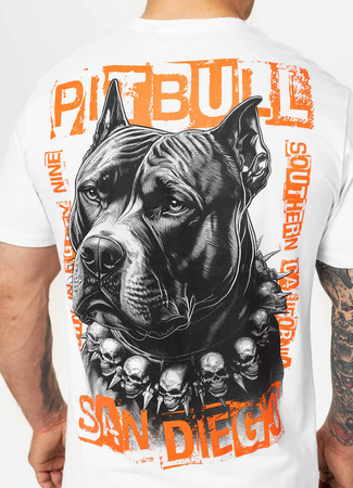 T-shirt PIT BULL BLACKY biały