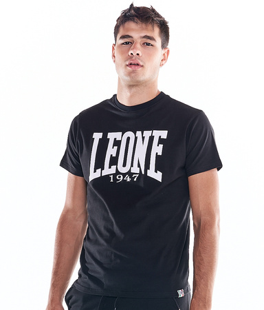 T-shirt LEONE BIG LOGO czarny