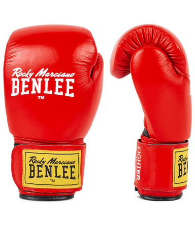 Skórzane rękawice BENLEE FIGHTER czerwone