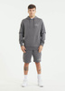 Bluza PIT BULL Tricot Terry SAMPSON grafitowa kaptur