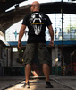 T-shirt DOBERMANS MOUTH TS391 czarny