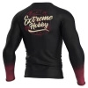 Longsleeve rashguard EXTREME HOBBY BADGE czarny