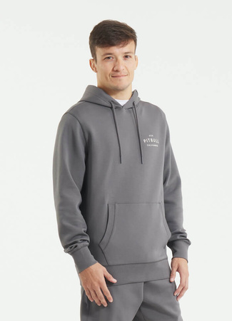 Bluza PIT BULL Tricot Terry SAMPSON grafitowa kaptur