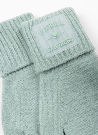 Rękawiczki zimowe PIT BULL LOVE PB miętowe