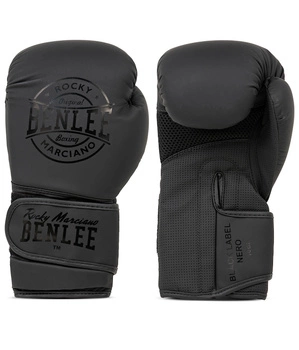 Rękawice bokserskie BENLEE BLACK LABEL NERO czarne