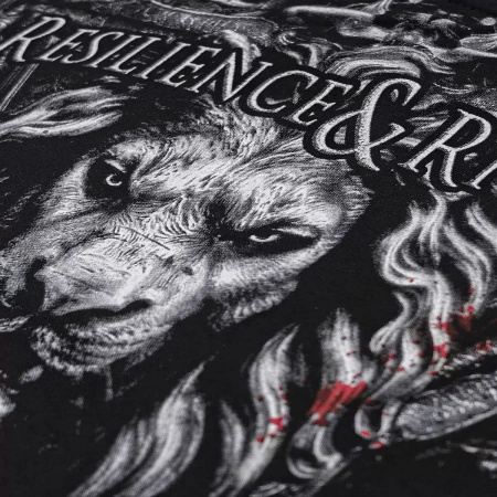 T-shirt EXTREME HOBBY LION czarny