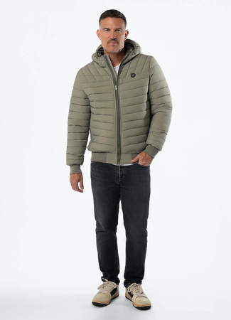 Kurtka PIT BULL NAYLOR HOODED PADDED dusty salvia